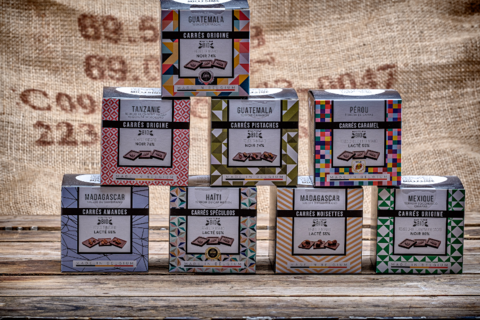 Nouveauté - Carrés de chocolat