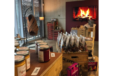 Un pop-up store de produits artisanaux