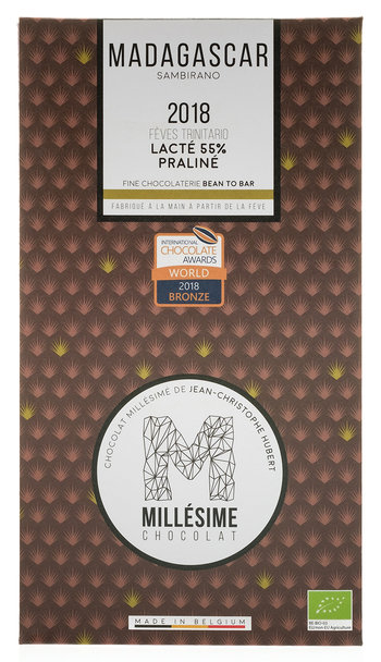 Madagascar Lacté 55% Praliné