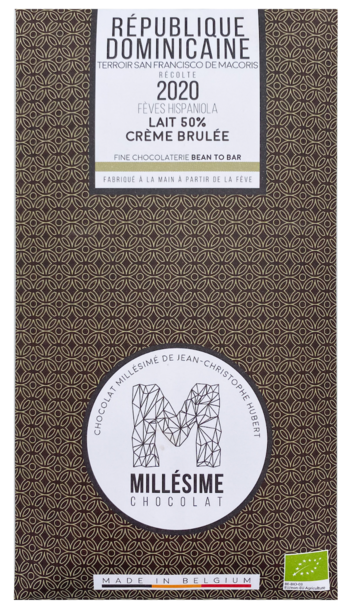 République Dominicaine Lacté 50% - Crème Brulée