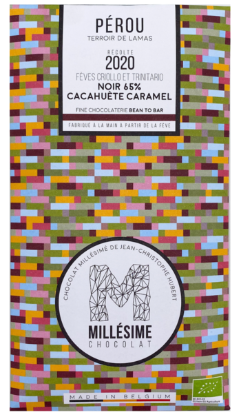 Pérou Noir 65% - Cacahuète caramel