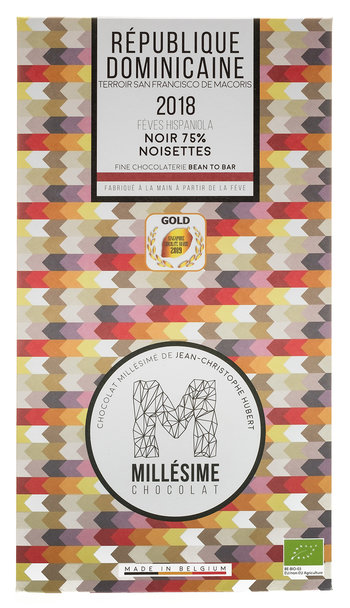 République Dominicaine Noir 75% Noisettes