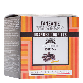 Oranges Confites - Tanzanie Noir 76%